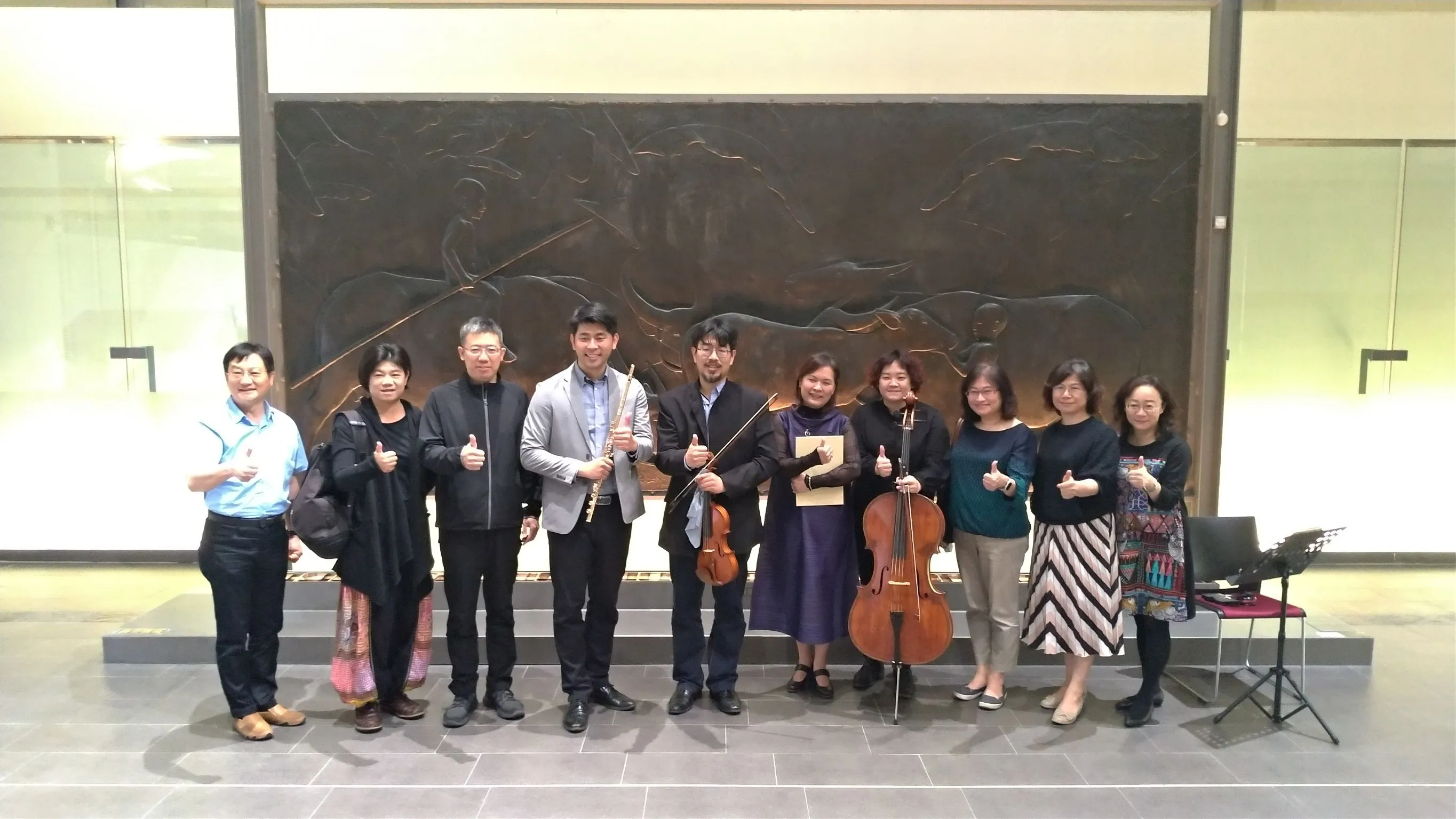 本校參與國立臺灣美術館週六夜藝文演出，圓滿成功 第4張